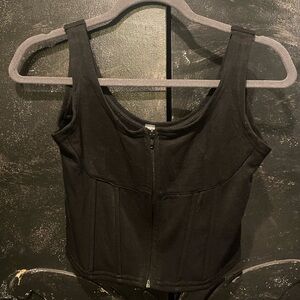 Corset Cropped Top